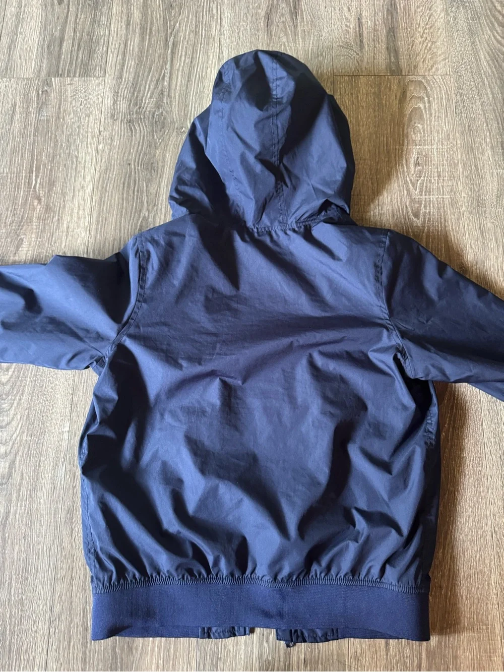 Old Navy Navy Hooded Wind Breaker for Kids